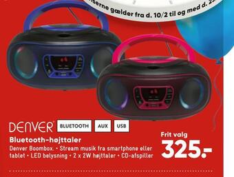 Bilka Bluetooth-højttaler tilbud