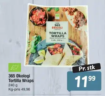 Fakta Tyskland 365 økologi tortilla wraps tilbud