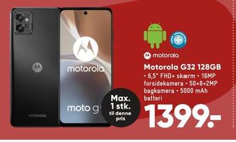 Bilka Motorola g32 128gb tilbud