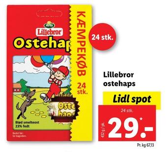 Lidl Lillebror ostehaps tilbud