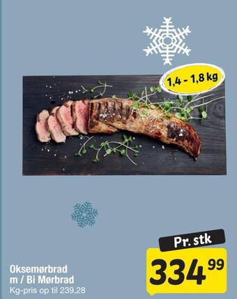 Fakta Tyskland Oksemørbrad m / bi mørbrad tilbud