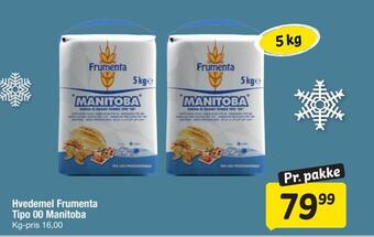 Fakta Tyskland Hvedemel frumenta tipo 00 manitoba tilbud