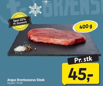 Fakta Tyskland Angus brontusaurus steak tilbud