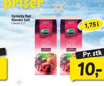 Fakta Tyskland Rynkeby rød blandet saft tilbud
