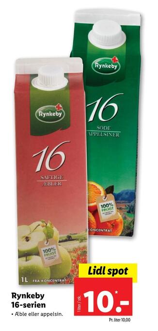 Lidl Rynkeby 16-serien tilbud