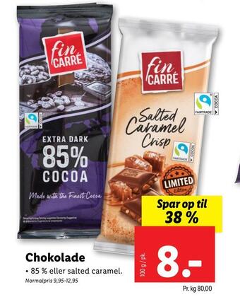 Lidl Chokolade tilbud