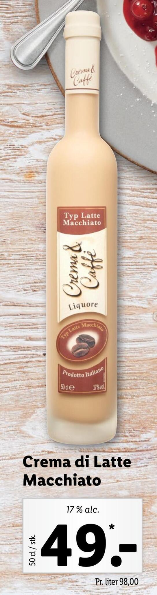 Crema di latte macchiato tilbud hos Lidl