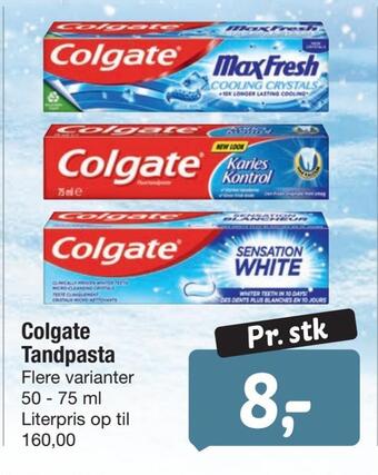 Fakta Tyskland Colgate tandpasta tilbud