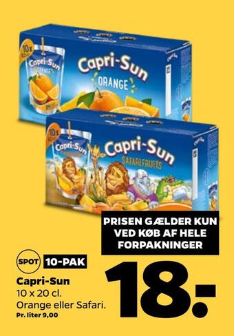 Netto Capri-sun tilbud