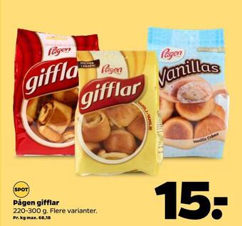 Netto Pågen gifflar tilbud