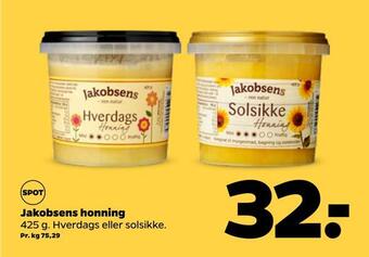 Netto Jakobsens honning tilbud