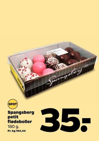 Netto Spangsberg petit flødeboller tilbud