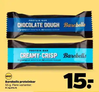 Netto Barebells proteinbar tilbud