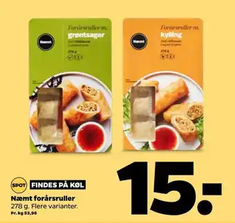 Netto Næmt forårsruller tilbud