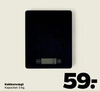 Netto Køkkenvægt tilbud