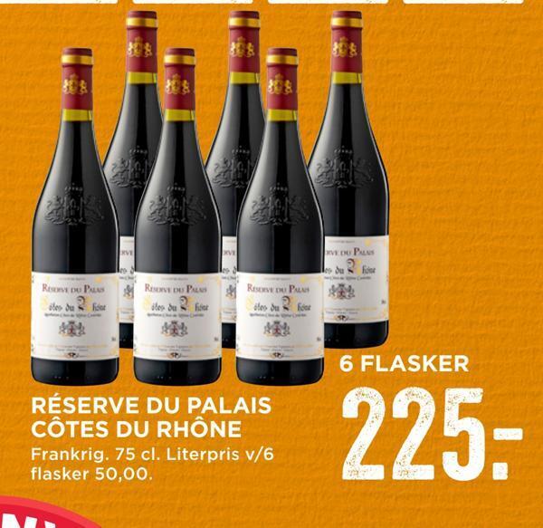 Réserve du palais côtes du rhône