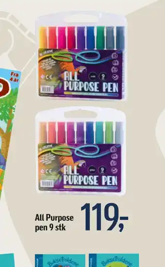 All purpose pen 9 stk