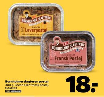 Netto Bornholmerslagteren postej tilbud