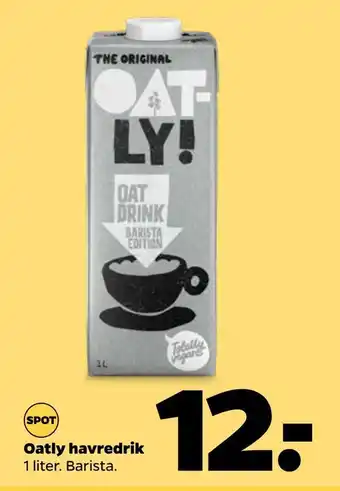 Netto Oatly havredrik tilbud