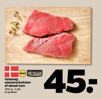 Netto Velsmag wienerschnitzler af dansk kalv tilbud