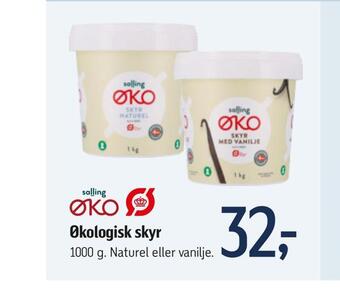 Føtex Økologisk skyr tilbud