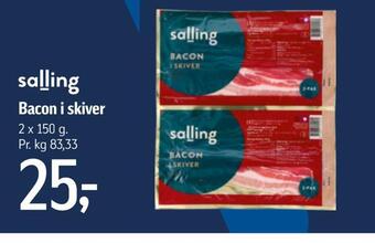 Føtex Bacon i skiver tilbud