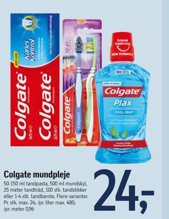 Føtex Colgate mundpleje tilbud