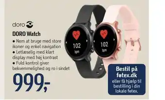 Føtex Doro watch tilbud