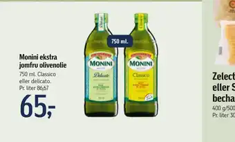 Føtex Monini ekstra jomfru olivenolie tilbud