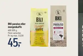 Føtex Bki paraiso eller morgenkaffe tilbud