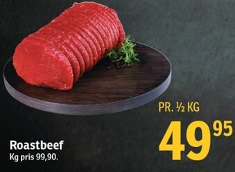 SPAR Roastbeef tilbud