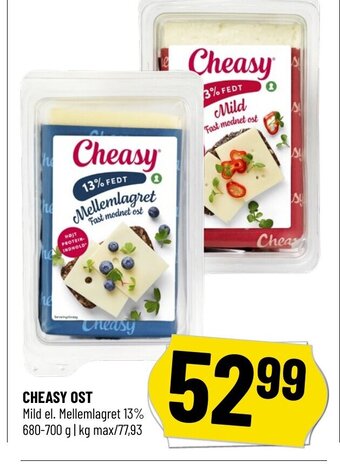 Løvbjerg Cheasy Ost tilbud
