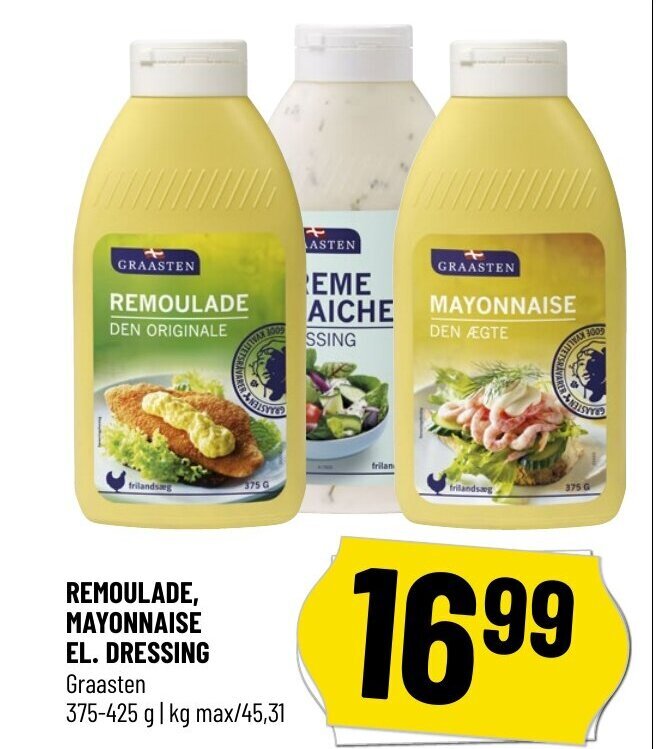 Remoulade, Mayonaise El. Dressing tilbud hos Løvbjerg