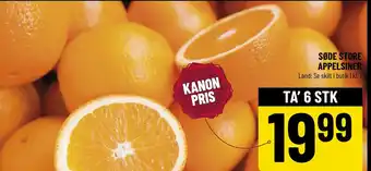 Løvbjerg Søde Store Appelsiner tilbud