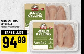 Løvbjerg Dansk Kyllingebrystfilet tilbud