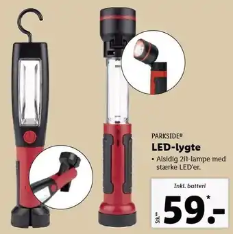 Parkside led-lygte