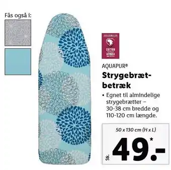 Aquapur strygebræt-betræk