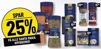 Løvbjerg Spar 25% på alle santa maria krydderier tilbud