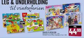 Løvbjerg Puslespil Til Små Og Store tilbud