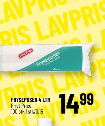 Løvbjerg Fryseposer 4 ltr. tilbud