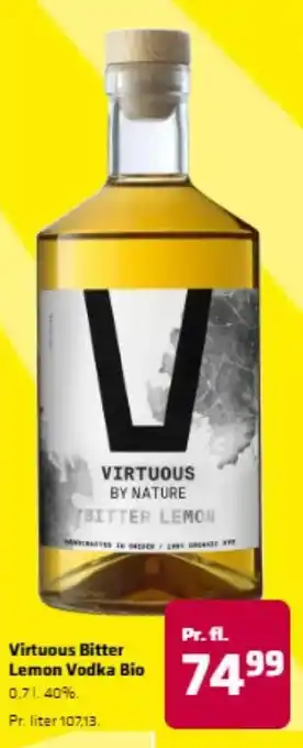 Virtuous Bitter Lemon Vodka Bio