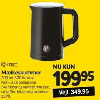 Din Isenkræmmer Mælkeskummer 300ml tilbud