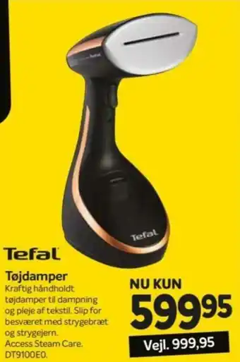 Din Isenkræmmer Tefal Tøjdamper DT9100E0 tilbud