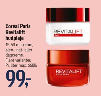 Føtex Revitalift creme tilbud
