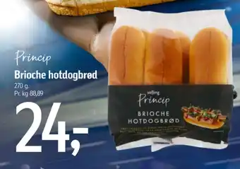 Føtex Princip pølsebrød tilbud