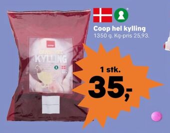 Kvickly Coop kylling tilbud