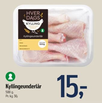 Føtex Hverdags kyllingeunderlår tilbud