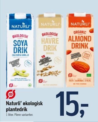 Føtex Naturli' soyadrik tilbud