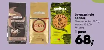 Kvickly Qualita oro kaffebønner - hele tilbud
