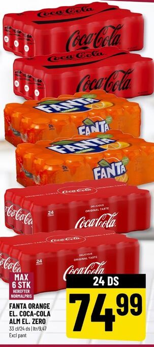 Løvbjerg Coca cola zero cola tilbud